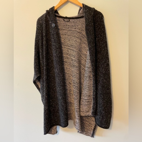 Aritzia TNA Angora Rabbit Hair and Cashmere Blend Poncho S/M - Picture 7 of 8